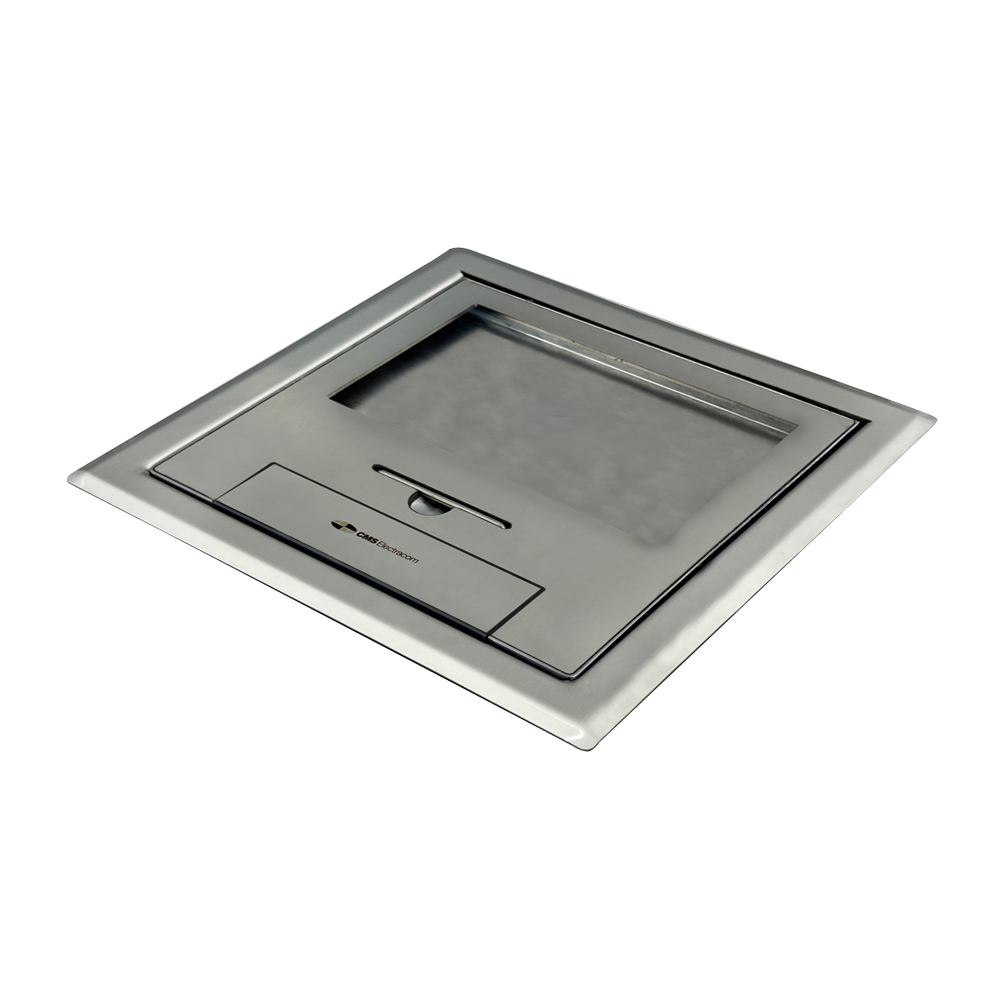 Madera Stainless Steel Flanged Lid Gromm - CMS Electracom softwiring
