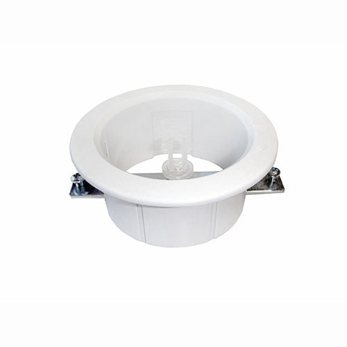 Cirqlate desk flange c/w flange and brac - CMS Electracom softwiring