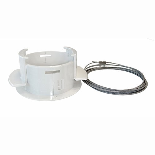 Axess Ceiling flange kit 80mm - CMS Electracom softwiring
