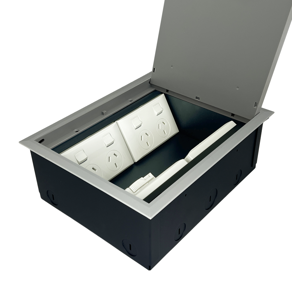 Century 4 Plate floorbox Under carriage  - CMS Electracom softwiring