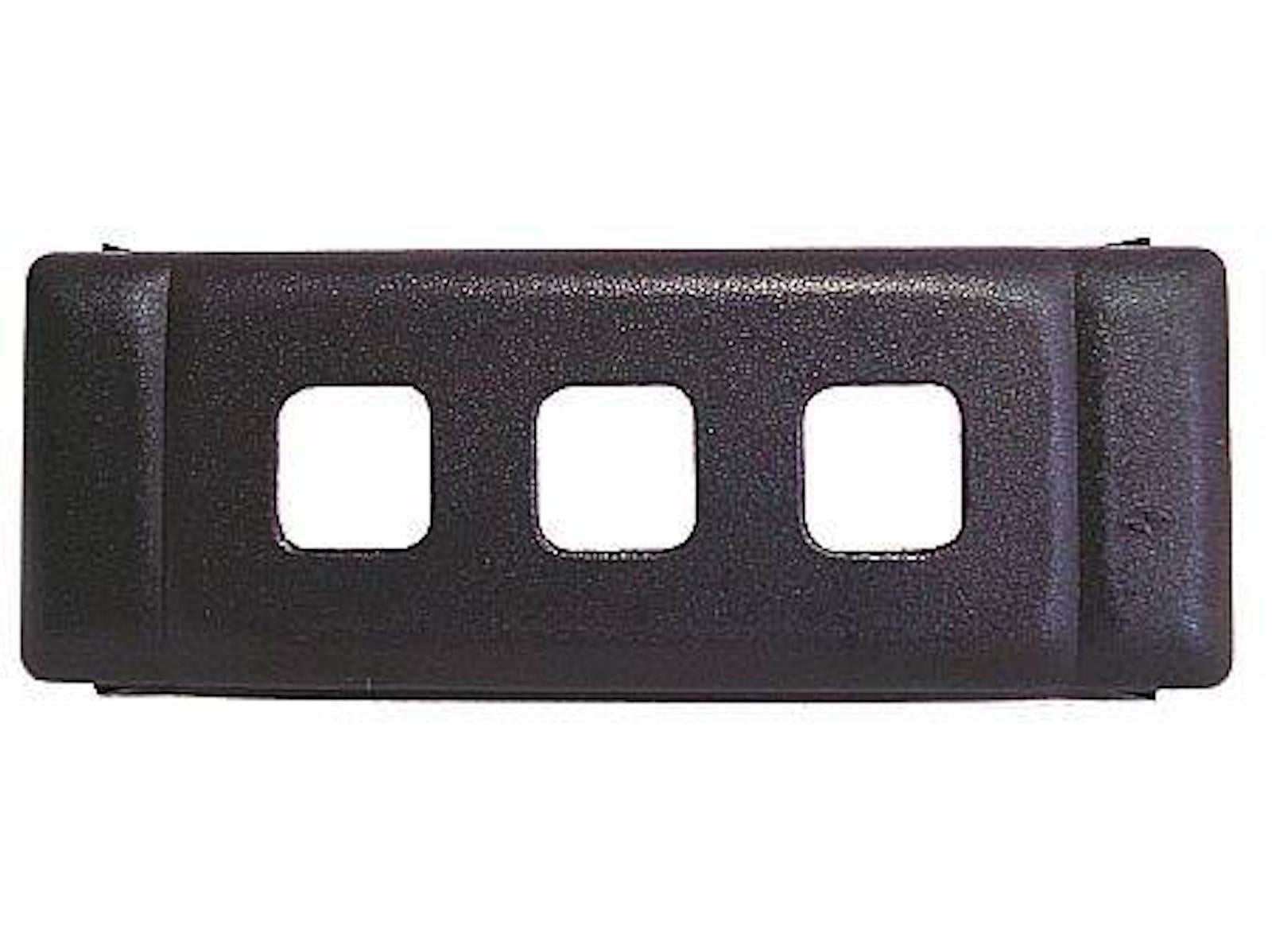 25mm single Data plate - to suit Single  - CMS Electracom softwiring