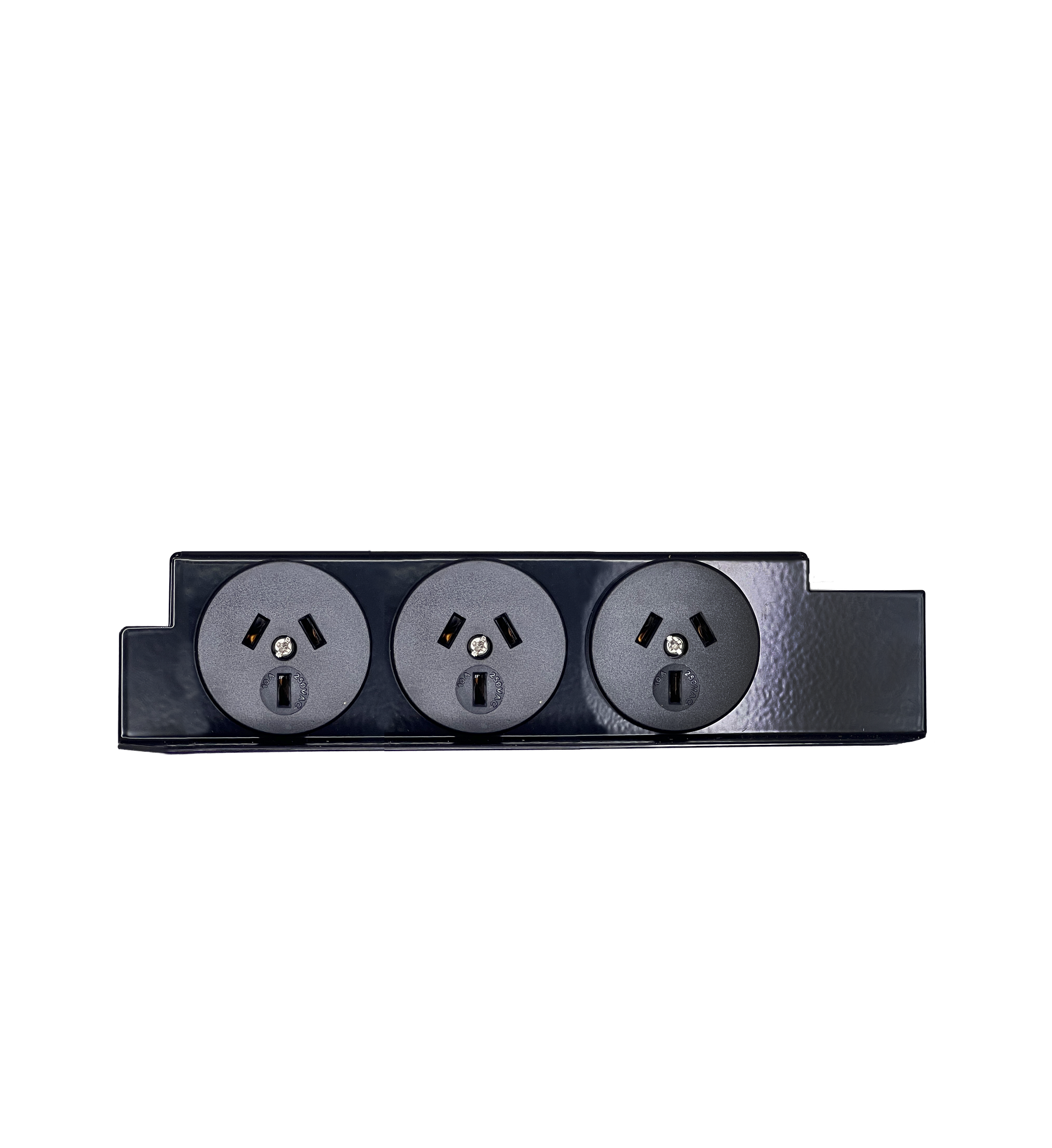 M/Plate c/w 2 x Auto GPO - CMS Electracom softwiring