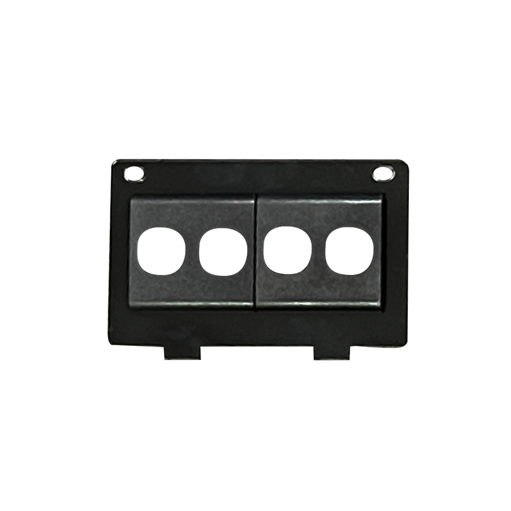 25mm single Data plate - to suit Systmax - CMS Electracom softwiring