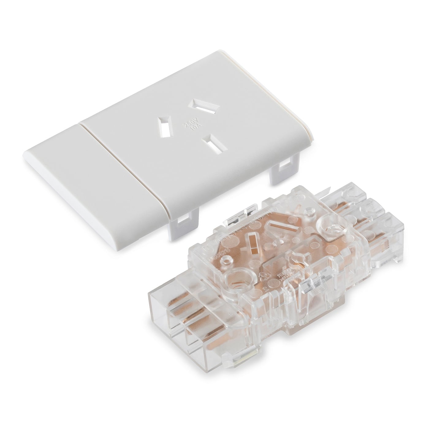 NW18 Series Single Auto GPO 10A with Ful - CMS Electracom softwiring