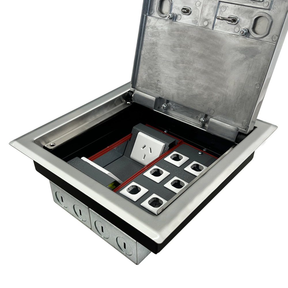 Madera Stainless steel c/w Screed box &  - CMS Electracom softwiring