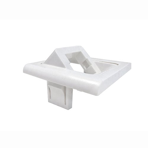 50mm tile c/w 45 Degree angled data tile - CMS Electracom softwiring