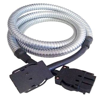 2500mm 20A interconnecting lead (white)  - CMS Electracom softwiring