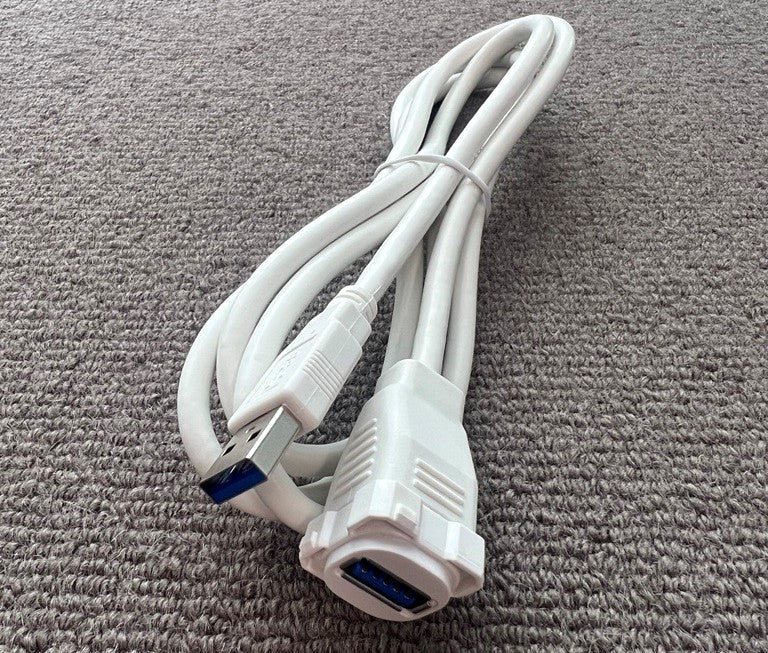 USB3 Single Inline adapter 1500mm Socket - CMS Electracom softwiring